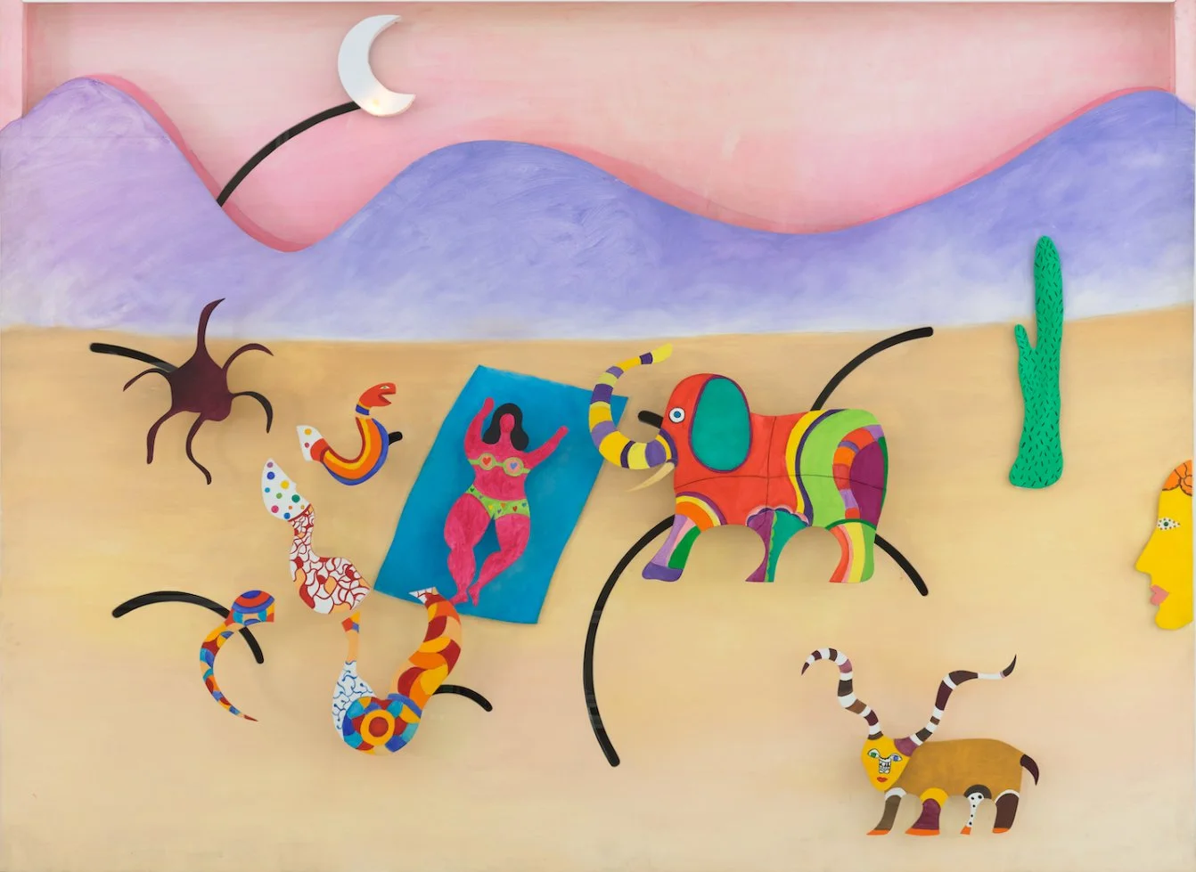 Niki de Saint Phalle's Tableaux éclatés Is a Posthumous Ballad to
